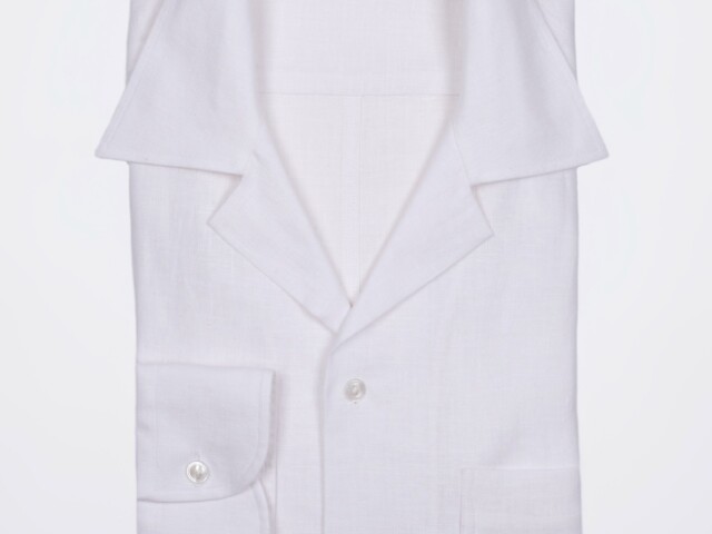 la chemise francaise chemise aficionado blanc pliee La Chemise Française - Chemise Aficionado Blanche – 3XL