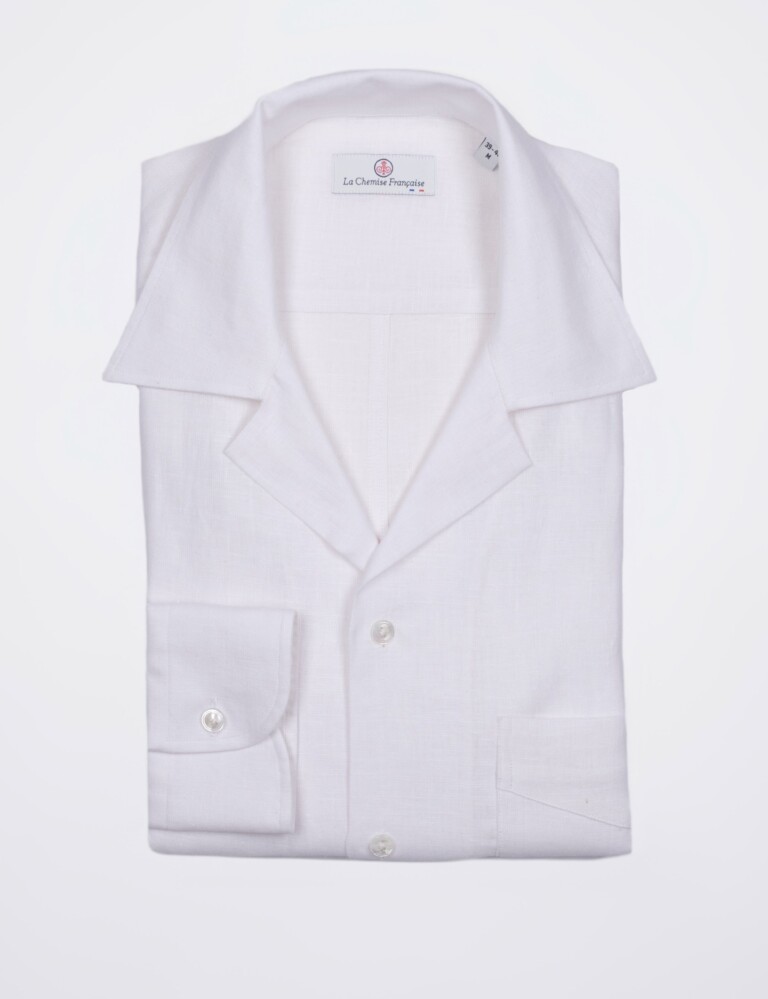 La Chemise Française - Chemise Aficionado Blanche – 3XL