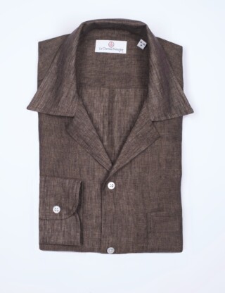 La Chemise Française - Chemise Aficionado Marron