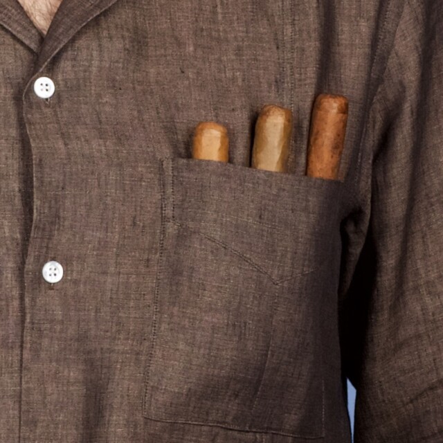 La Chemise Française - Chemise Aficionado Marron – 3XL