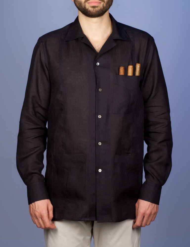 La Chemise Française - Chemise Aficionado Noire – 3XL