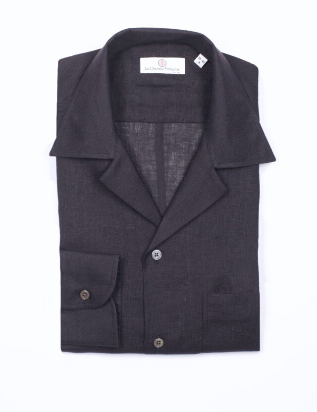 La Chemise Française - Chemise Aficionado Noire