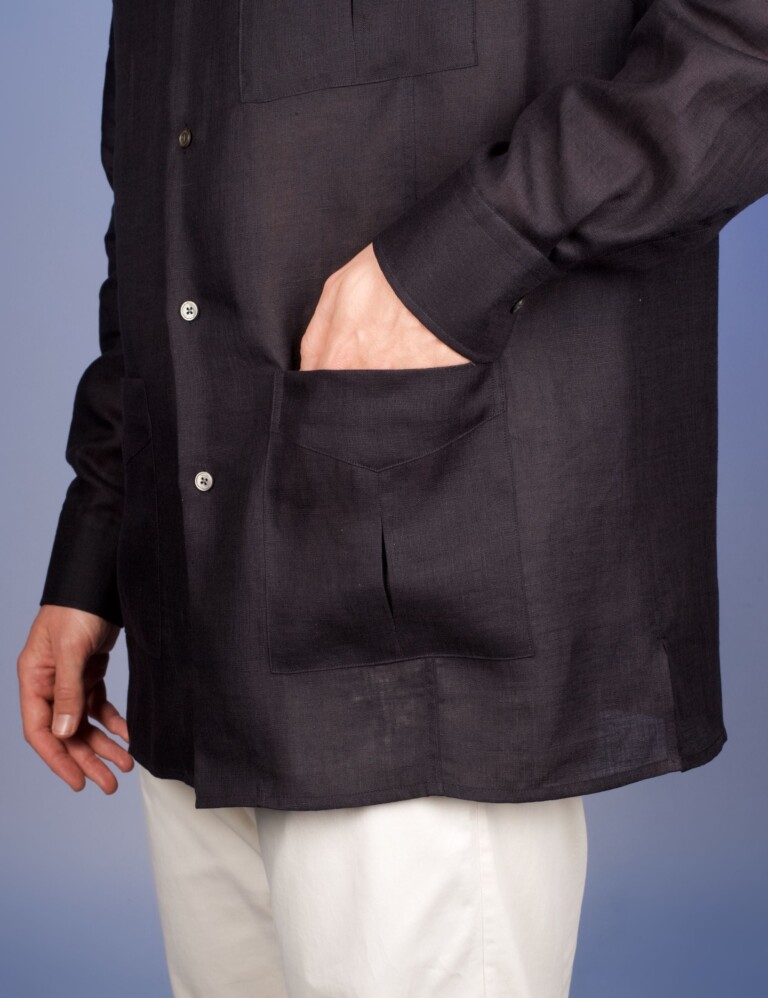 La Chemise Française - Chemise Aficionado Noire – 3XL