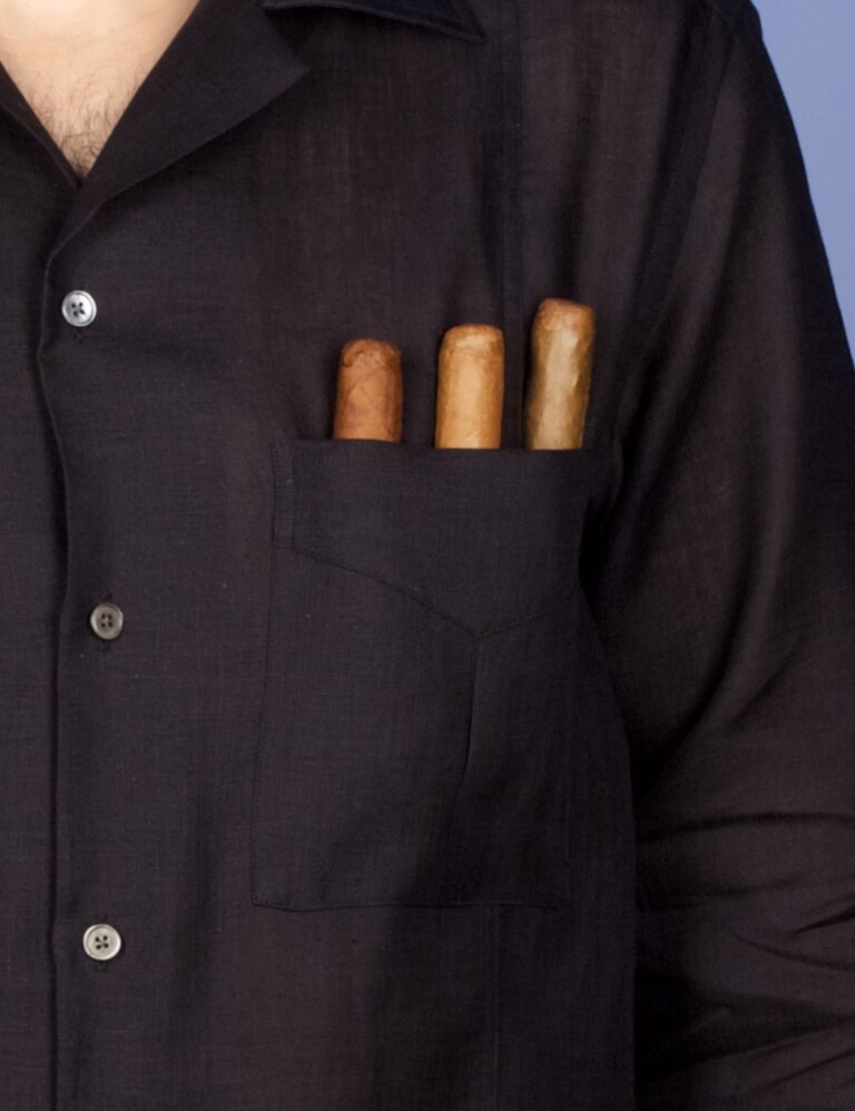 La Chemise Française - Chemise Aficionado Noire – 3XL