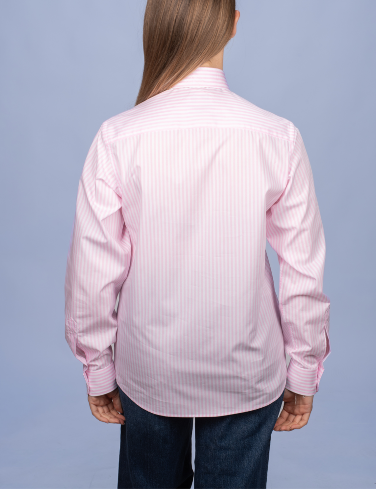 La Chemise Française - Chemisier Rayure Rose – 48