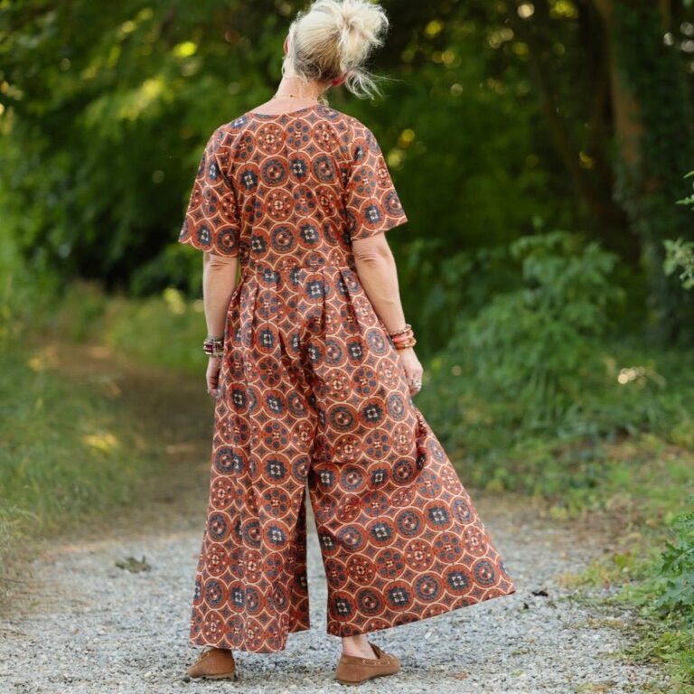 Meta SS25 - La combi India manches courtes en coton lavé Terres chaudes – S