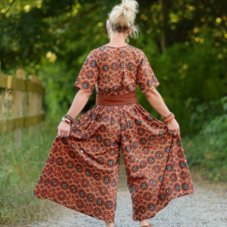 Meta SS25 - La combi India manches courtes en coton lavé Terres chaudes – S