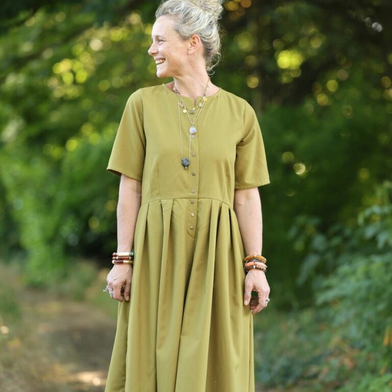 Meta SS25 - La combi India manches courtes en coton/viscose Kiwi – S