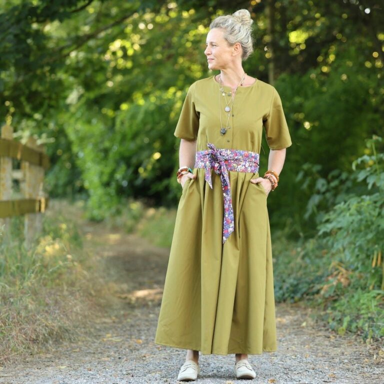 Meta SS25 - La combi India manches courtes en coton/viscose Kiwi – S