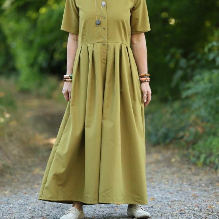 Meta SS25 - La combi India manches courtes en coton/viscose Kiwi – S