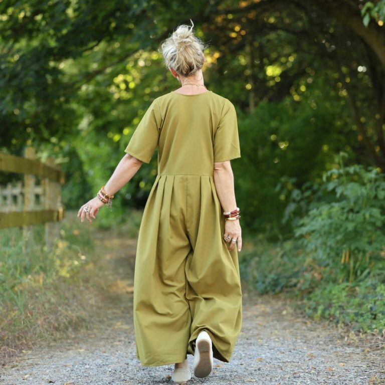 Meta SS25 - La combi India manches courtes en coton/viscose Kiwi – S