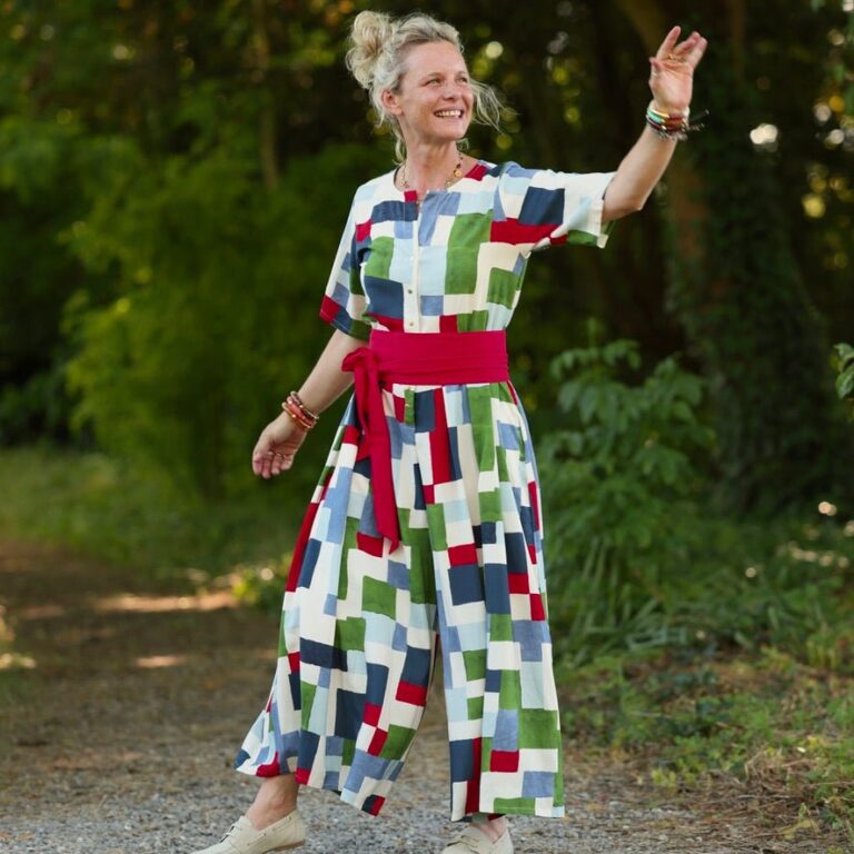 Meta SS25 - La combi India manches courtes en viscose Sonia – L