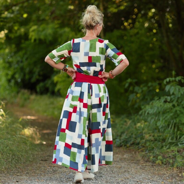 Meta SS25 - La combi India manches courtes en viscose Sonia – L