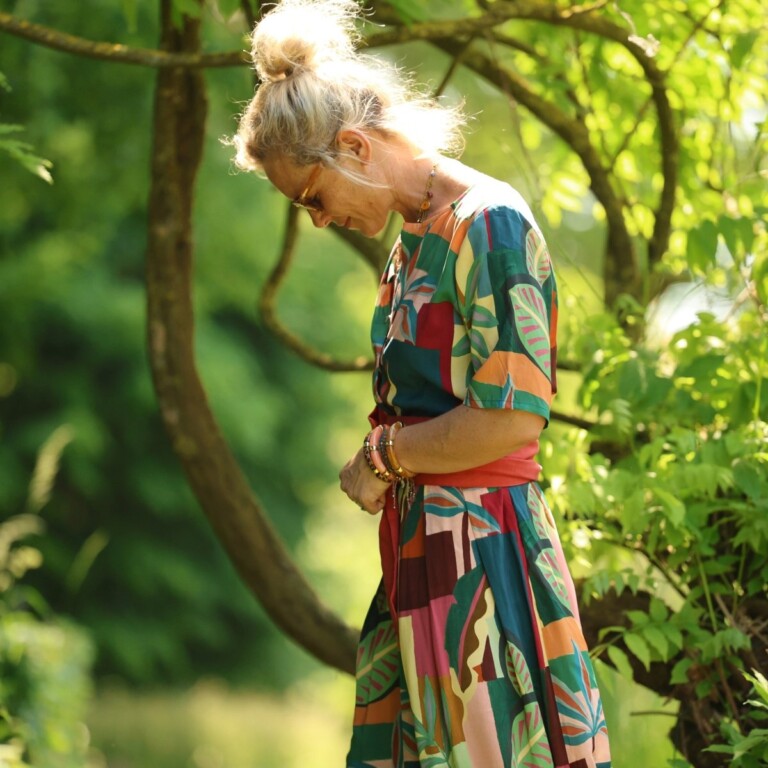 Meta SS25 - La combi India manches courtes en viscose Tropique – XXXL