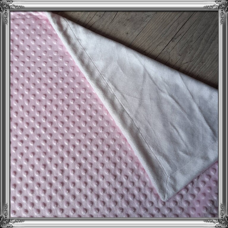 La Fabrique A DeDeuh - Couverture doublé bébé / enfant 75x75 ou 75x100 cm – 100x170 cm