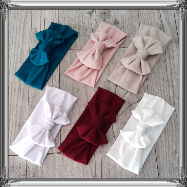 La Fabrique A DeDeuh - Bandeau nœud en jersey extensible 10 couleurs – adulte