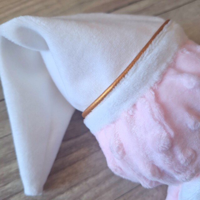La Fabrique A DeDeuh - Doudou DODO personnalisé 57x53cm avec Prénom et/ou Date de naissance en minky – Avec date de naissance