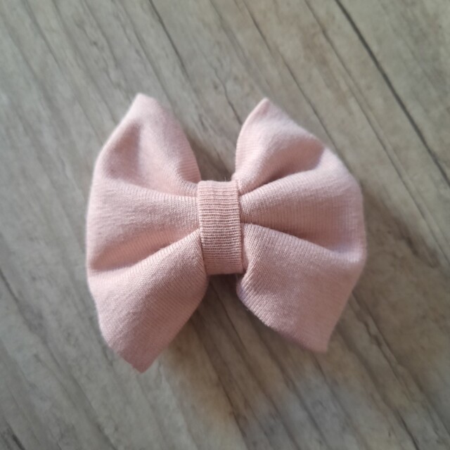 La Fabrique A DeDeuh - Barrette a l'unité nœud 6cm – Creme / Clip