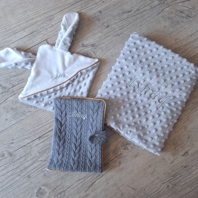 La Fabrique A DeDeuh - Coffret Bébé Personnalisé Chic – Couverture