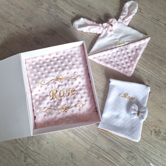 La Fabrique A DeDeuh - Coffret Bébé Personnalisé Fille – Couverture
