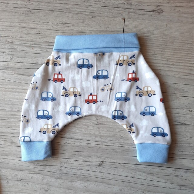 La Fabrique A DeDeuh - Pantalon sarouel bébé à motif en tissu jersey extensible 4 couleurs – 18.24 mois