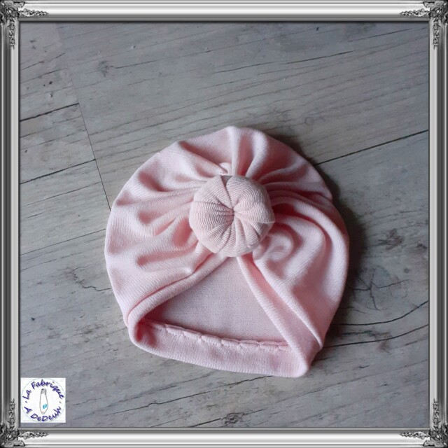 La Fabrique A DeDeuh - Turban bonnet buns chaud en tissus maille extensible 8 couleurs – adulte