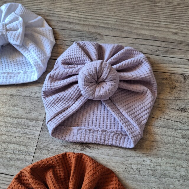 buns ou simple en tissu maille gaufré 8 couleurs – Adulte