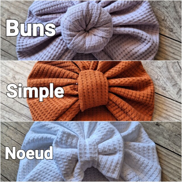 La Fabrique A DeDeuh - Turban bonnet noeud