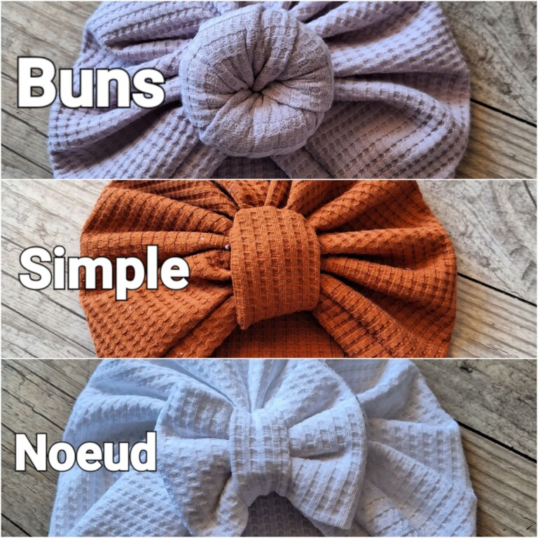 La Fabrique A DeDeuh - Turban bonnet noeud