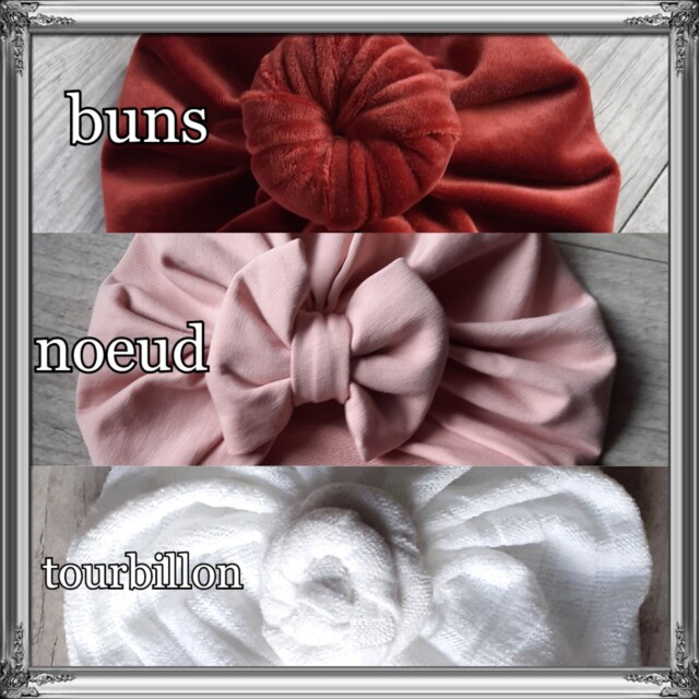 La Fabrique A DeDeuh - Turban bonnet nœud