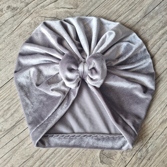 La Fabrique A DeDeuh - Turban bonnet nœud velours extensible chaud et doux 10 couleurs – Adulte