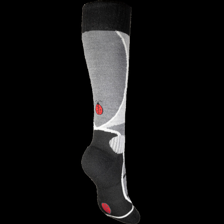 Chaussettes Coccinelle - Léopard des neiges - laine mérinos – 47/48