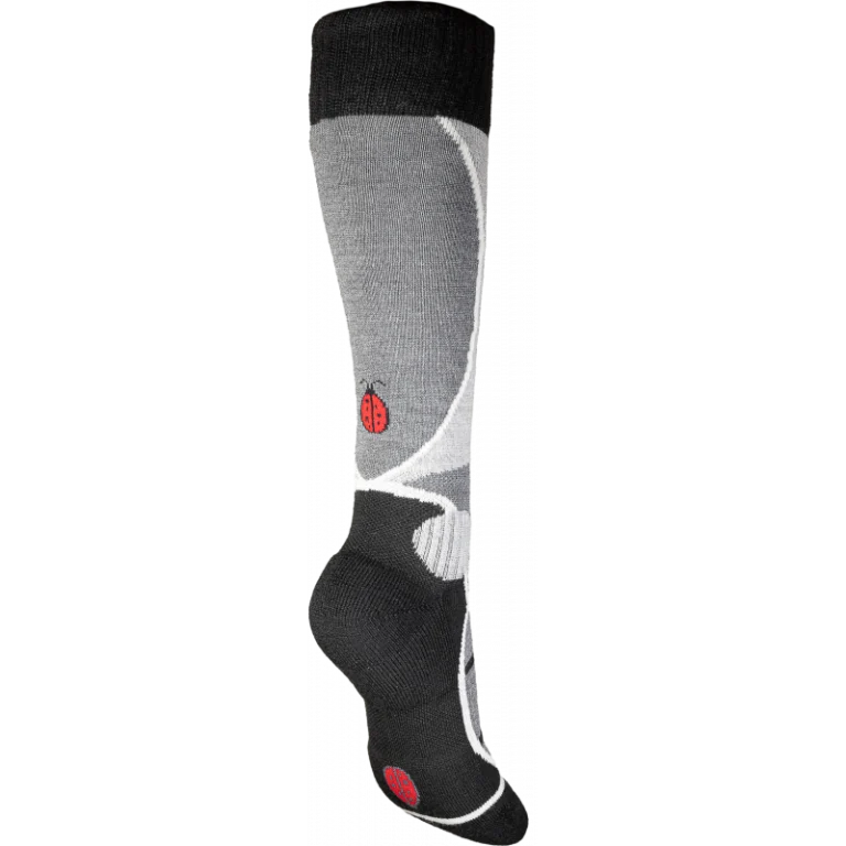 Chaussettes Coccinelle - Léopard des neiges - laine mérinos – 47/48