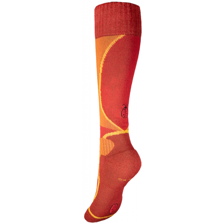 Chaussettes Coccinelle - Léopard des neiges - laine mérinos – 47/48
