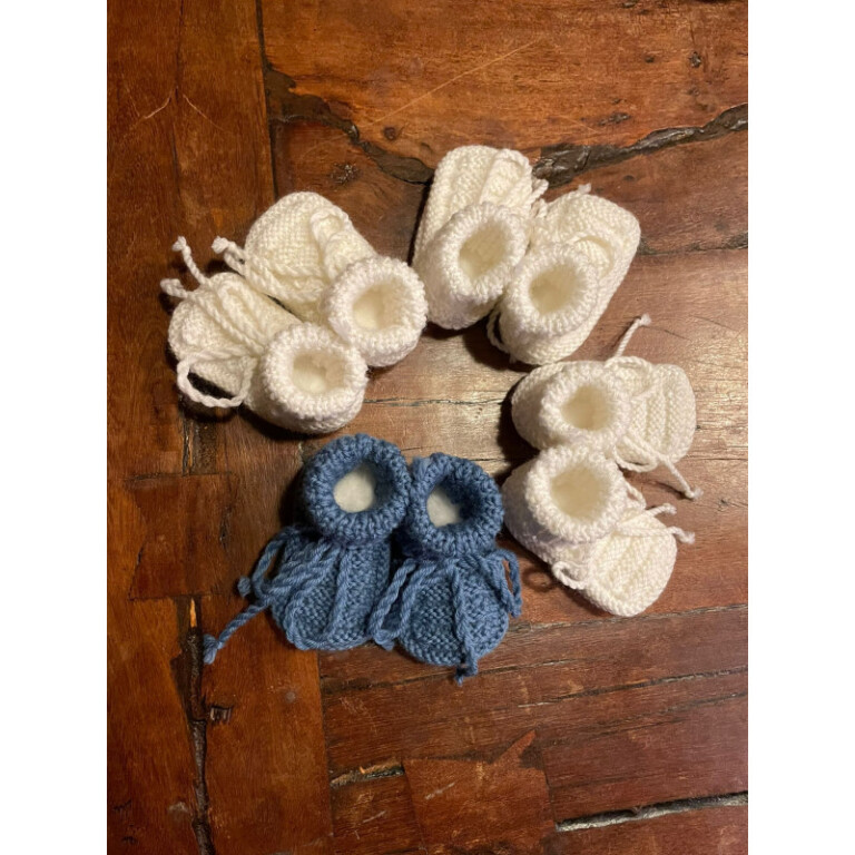 Chaussettes Coccinelle - Les chaussons de Maria Victoria – Coloris 5 (prune)