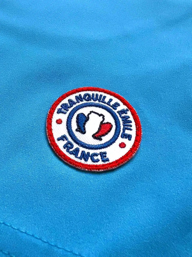 Tranquille Emile.net - Le Baigneur bleu clair – XXL