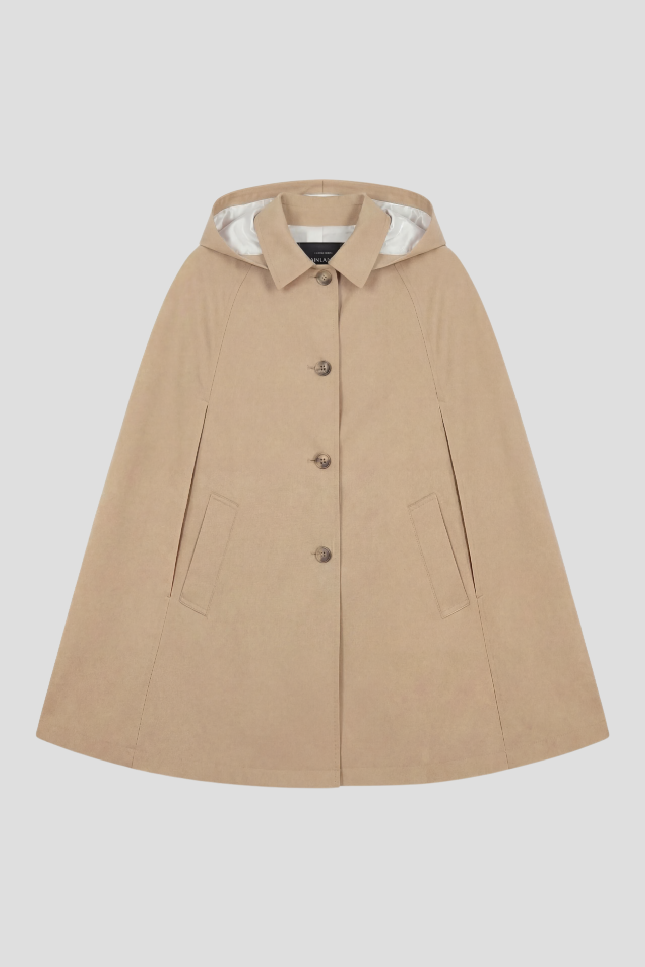 manteau cape beige femme face coulange 1918 Coulange - Manteau Cape beige C32 - 46