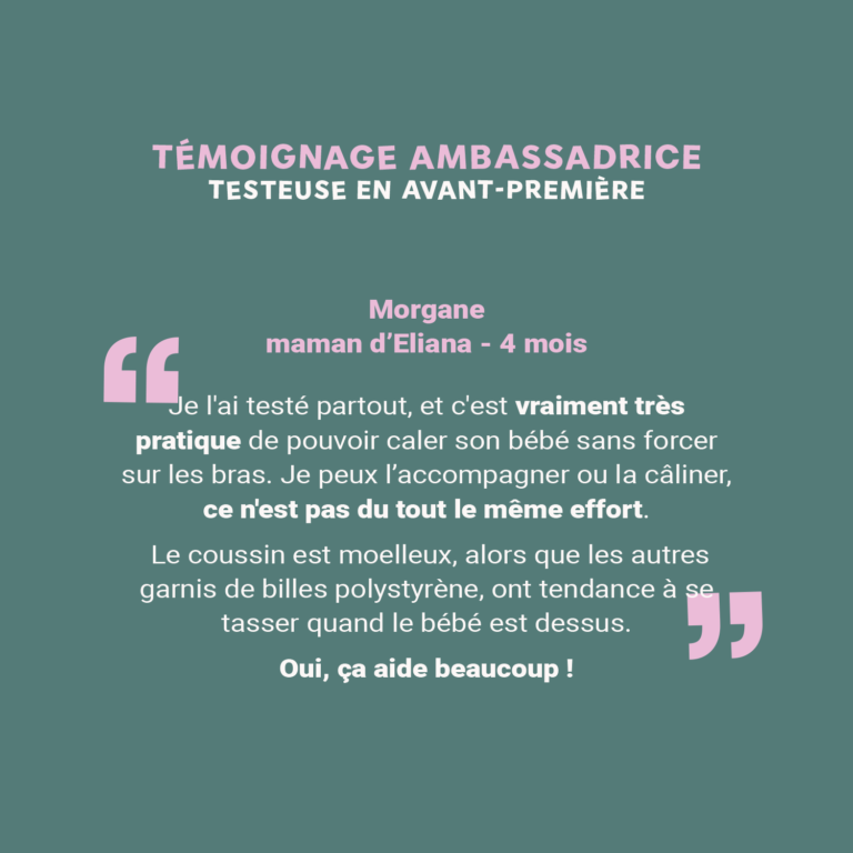 Cosy Club - Coussin d'allaitement sangle mauve · DUOH