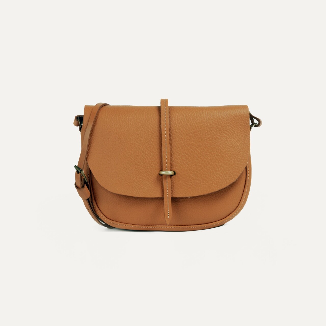 mini sac postier java miel Bleu De Chauffe - Mini sac postier Java - Miel