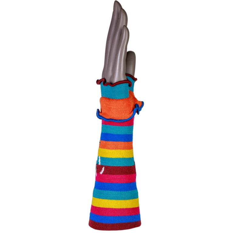 Chaussettes Coccinelle - Mitaines Chat Perché - Laine mérinos