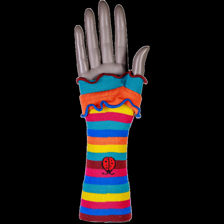 Chaussettes Coccinelle - Mitaines Chat Perché - Laine mérinos
