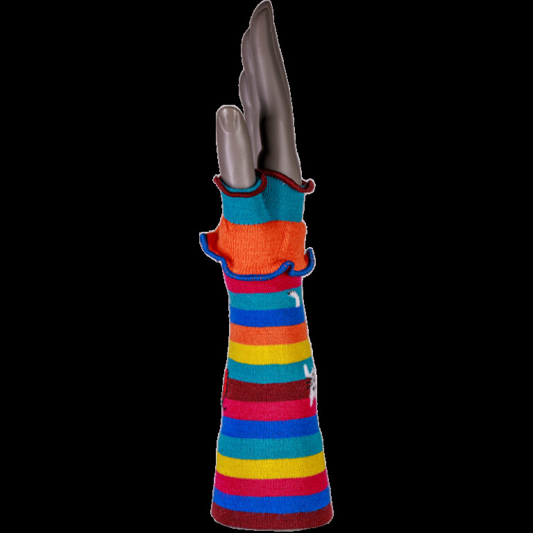 Chaussettes Coccinelle - Mitaines Chat Perché - Laine mérinos