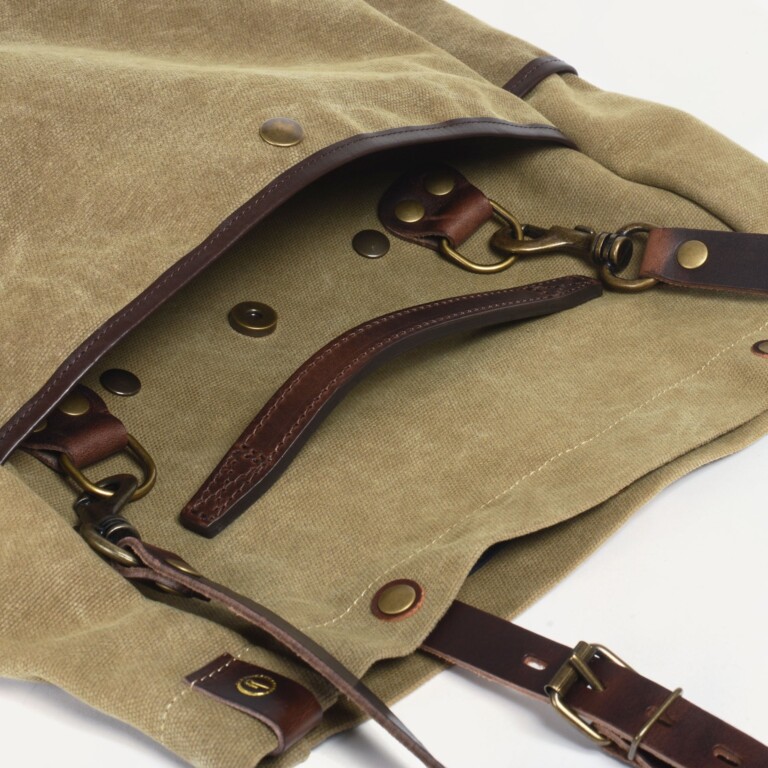Bleu De Chauffe - Musette Gaston - Kaki US stonewashed