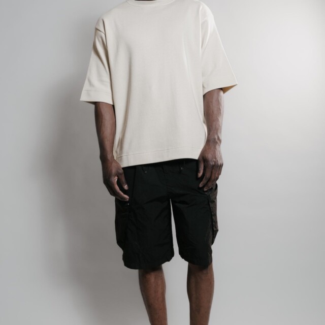 Nitto Knitwear - Vahé manches courtes - Naturel – XXL