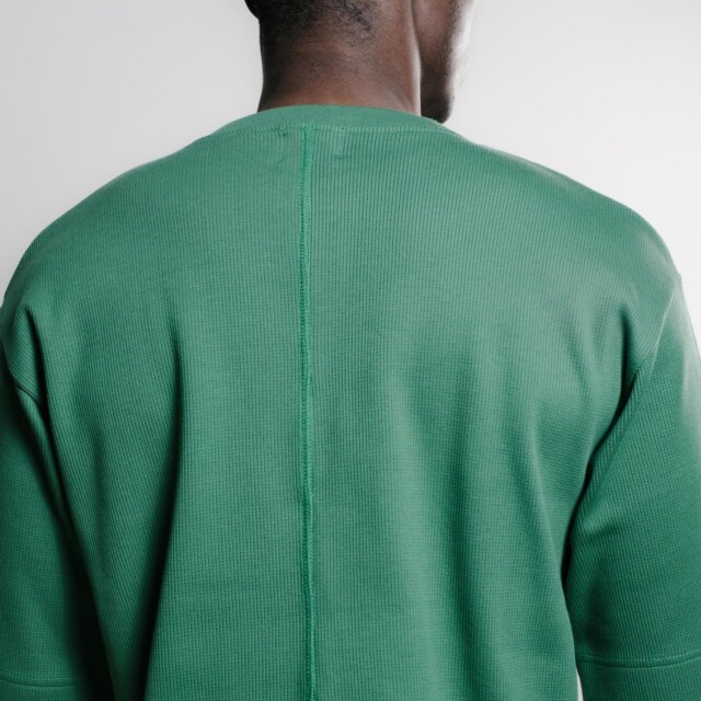 Nitto Knitwear - Vahé manches courtes - Vert – XXL