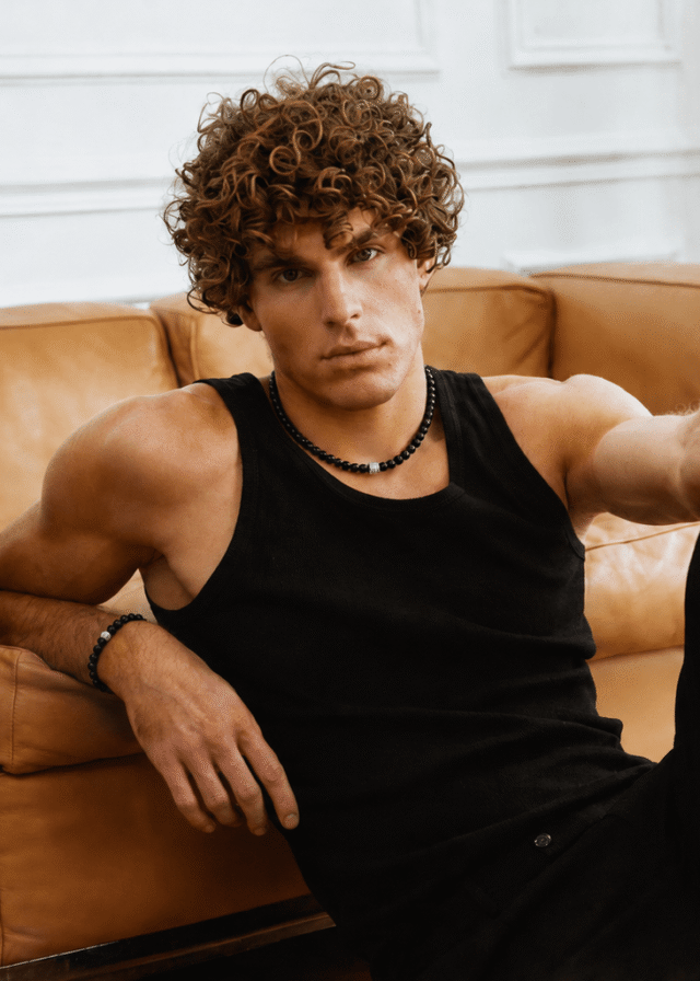 Collier Dorian Onyx et Argent 925 par la marque NEIJE NEIJE - Collier Dorian Onyx et Argent 925