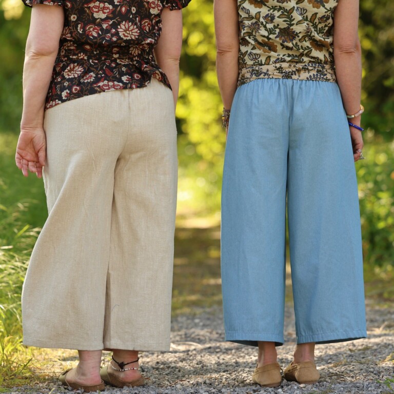 Quintessence - Pantalon Briac - jean bleu clair stone 100% coton – XXL