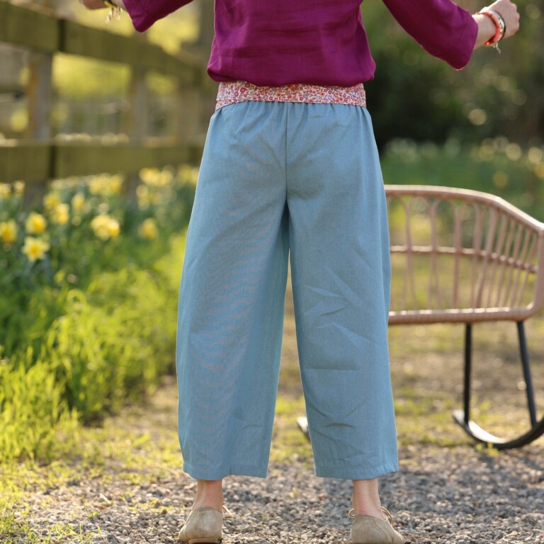 Quintessence - Pantalon Briac - jean bleu clair stone 100% coton – XXL