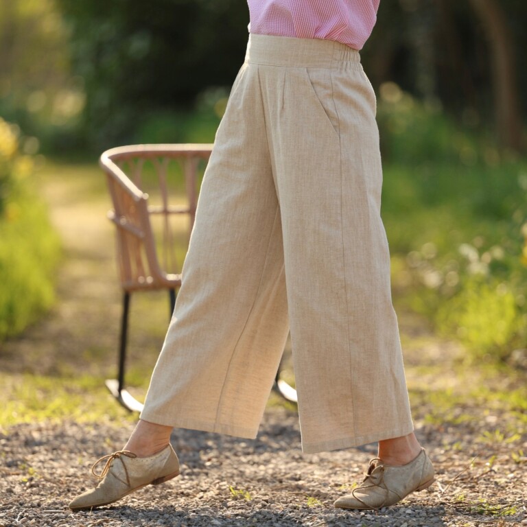 Quintessence - Pantalon Briac - lin stone wash naturel – XXL