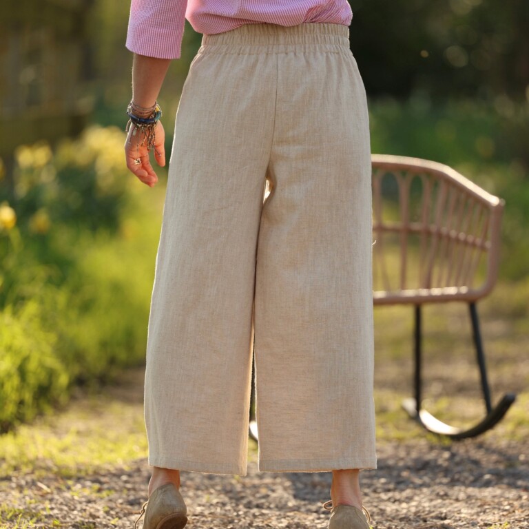 Quintessence - Pantalon Briac - lin stone wash naturel – XXL